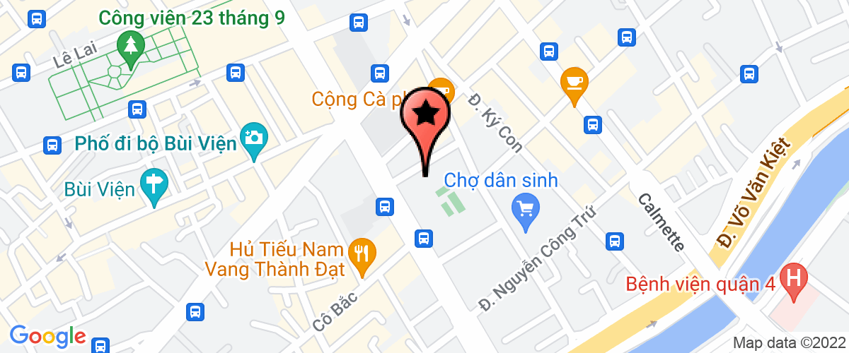 Bản đồ đến địa chỉ Công Ty TNHH Một Thành Viên Phòng Khám Chuyên Khoa Tai Mũi Họng Sài Gòn
