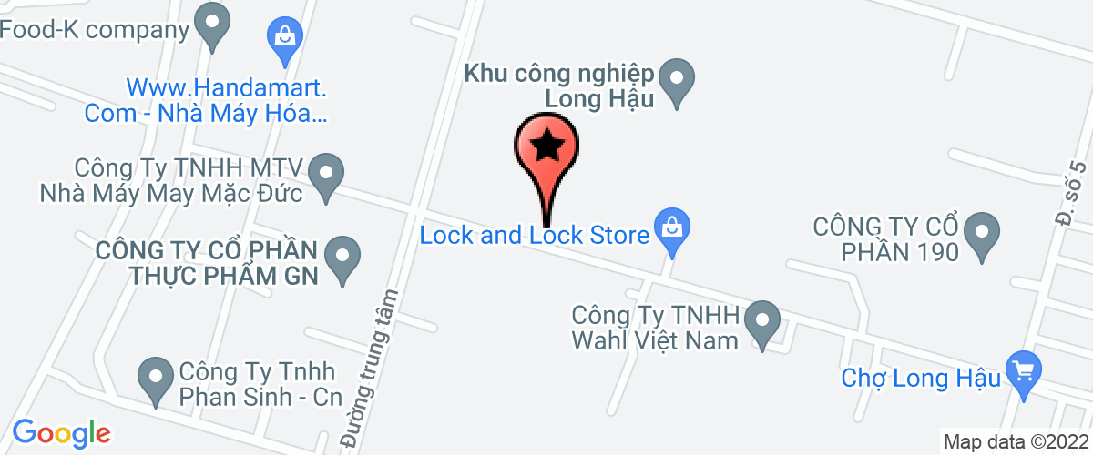 Bản đồ đến địa chỉ Công Ty TNHH Ogiwara Việt Nam