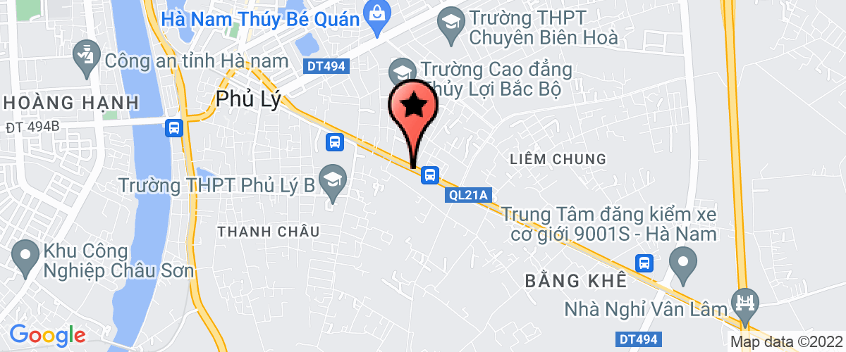 Bản đồ đến địa chỉ Công Ty TNHH Hải Vân