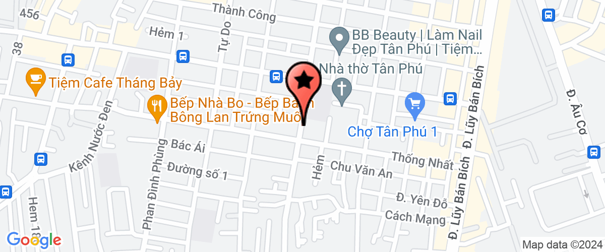 Bản đồ đến địa chỉ Công Ty TNHH Sản Xuất Thương Mại Đầu Tư Phú Thịnh