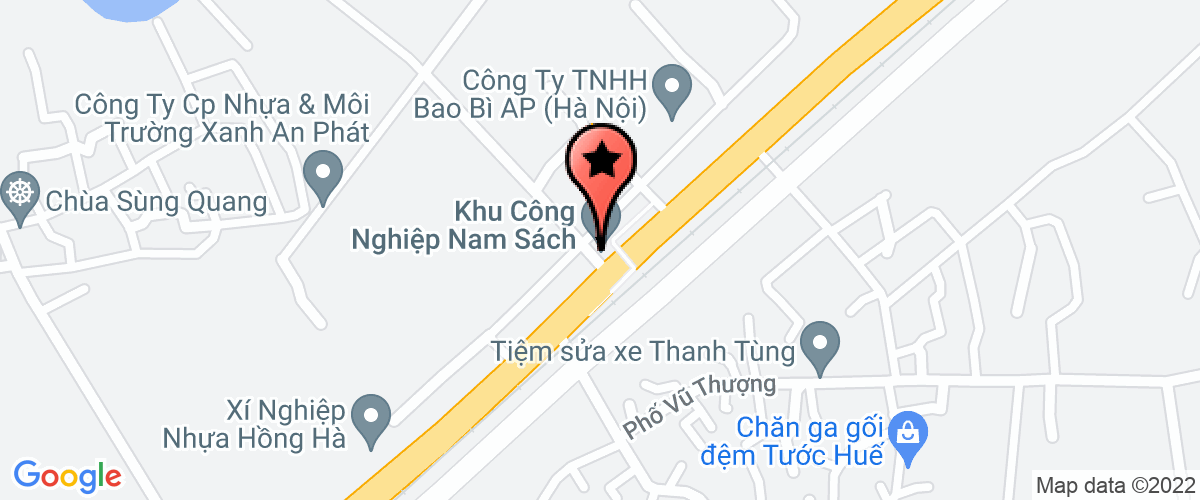 Bản đồ đến địa chỉ Công ty TNHH Hoá nhựa Đệ Nhất - CN Hải Dương