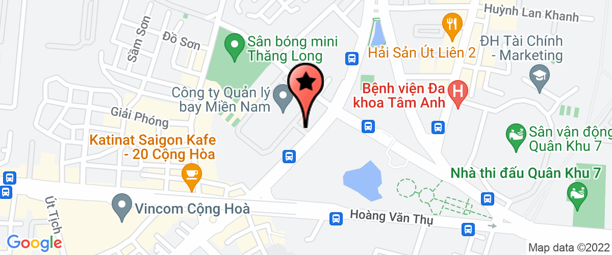 Bản đồ đến địa chỉ Công Ty TNHH Xuất Nhập Khẩu Pandasian