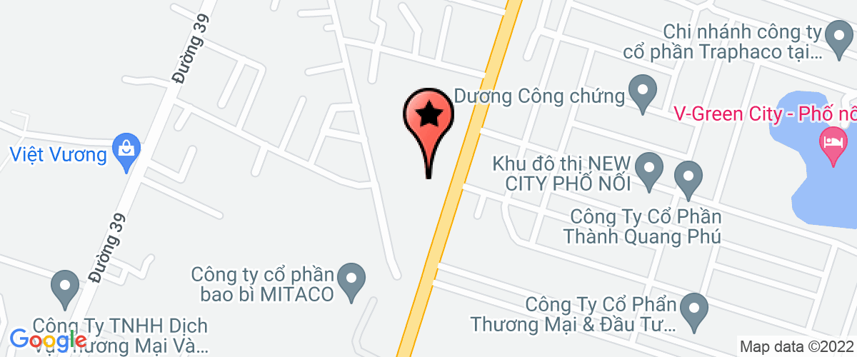 Bản đồ đến địa chỉ Công Ty TNHH Jnh Vina