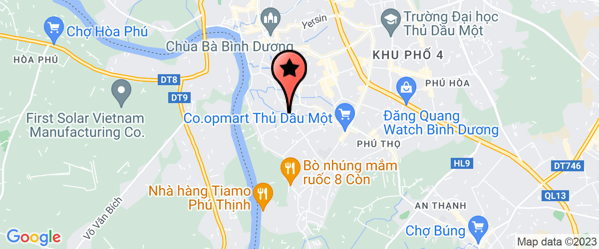Bản đồ đến địa chỉ Công Ty Cổ Phần Kinh Doanh Xuất Nhập Khẩu Xây Dựng Đại Vĩnh Hoàng