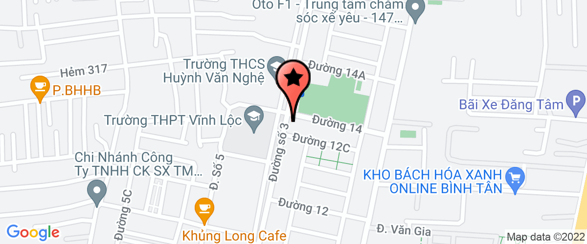 Bản đồ đến địa chỉ Công Ty TNHH Hano
