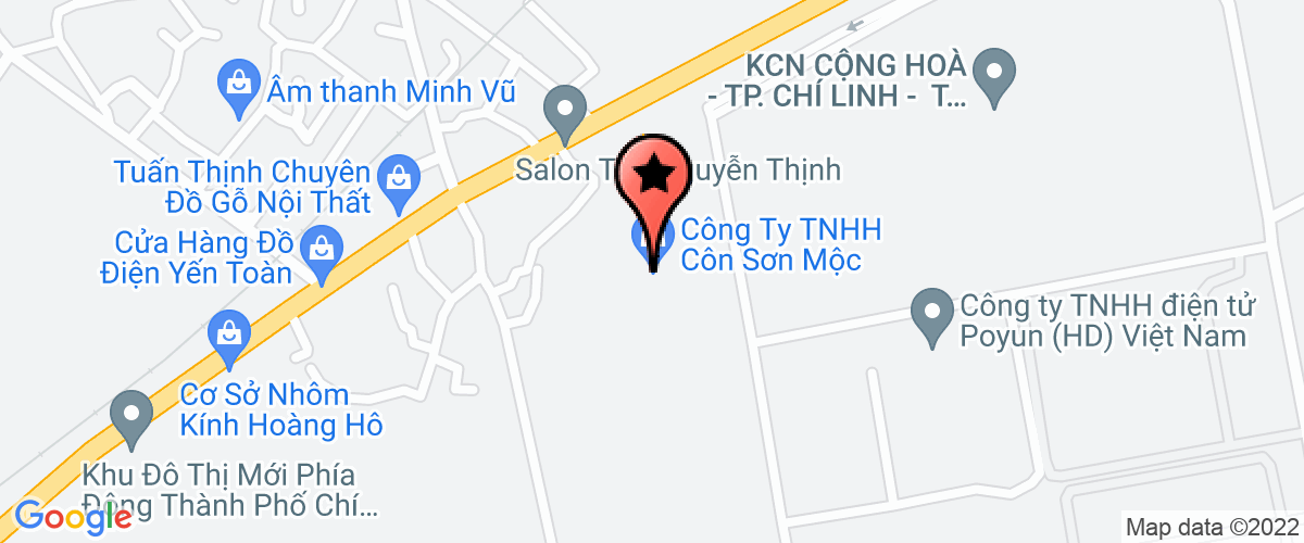 Bản đồ đến địa chỉ Chi cục Thi hành án dân sự Thị xã Chí Linh