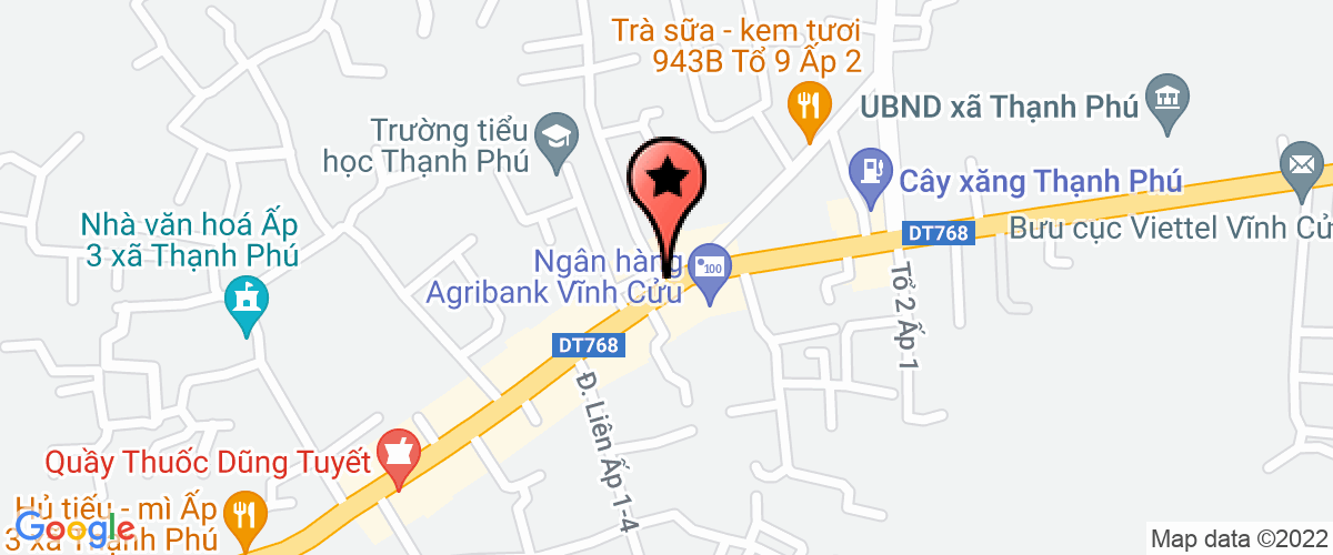 Bản đồ đến địa chỉ Công Ty TNHH Một Thành Viên Thương Mại Đại Hùng Minh