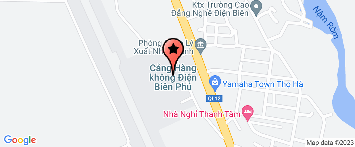 Bản đồ đến địa chỉ Chi Nhánh Điện Biên - Công Ty Cổ Phần Dịch Vụ Hàng Không Nội Bài
