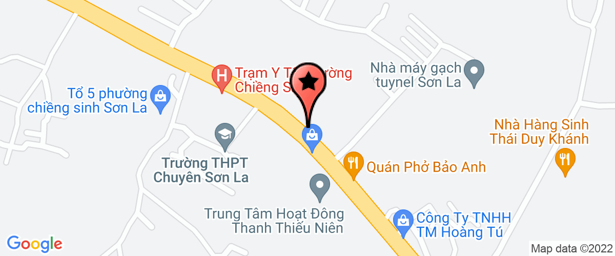 Bản đồ đến địa chỉ Công Ty TNHH Thương Mại Long Khánh Sơn La