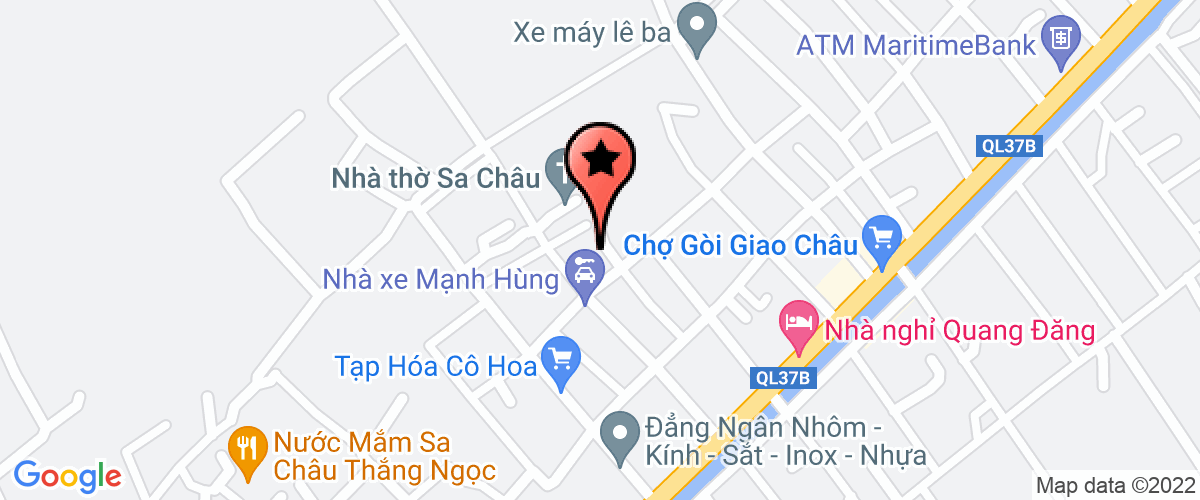 Bản đồ đến địa chỉ Công Ty TNHH Một Thành Viên Hải Sản Hùng Vương