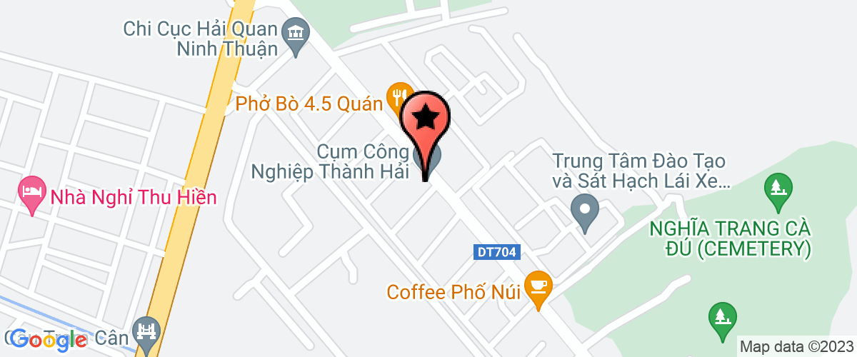 Bản đồ đến địa chỉ Chi Nhánh Công Ty TNHH Một Thành Viên Thuốc Lá Sài Gòn Tại Ninh Thuận