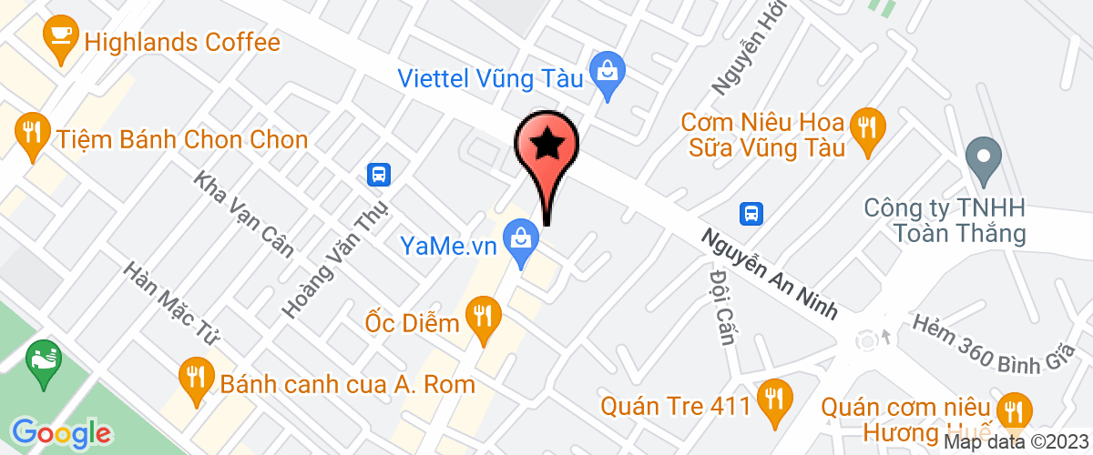 Bản đồ đến địa chỉ Công ty TNHH Thương Mại Dịch Vụ Võ Nhật Nam