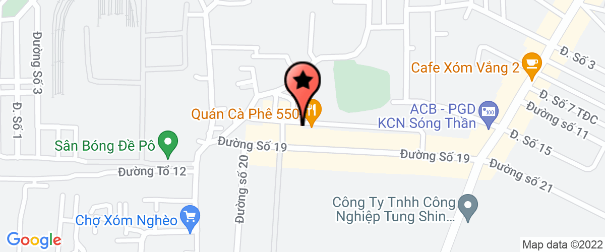 Bản đồ đến địa chỉ Công Ty TNHH Một Thành Viên Đồng Thiên Phú