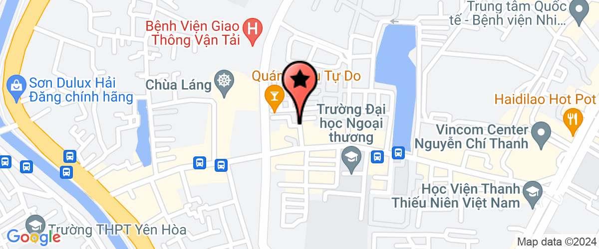 Bản đồ đến địa chỉ Công Ty TNHH Một Thành Viên Tư Vấn Dịch Vụ Đo Đạc Và Bản Đồ Linh Hưng