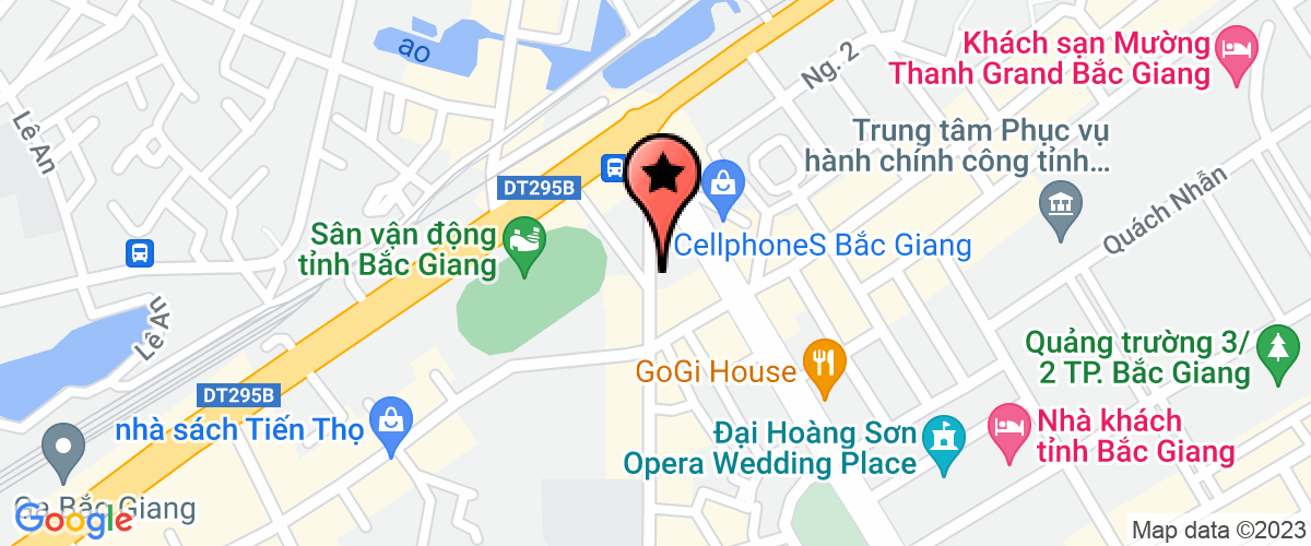 Bản đồ đến địa chỉ Công Ty TNHH Xây Dựng Và Thương Mại Hoàng Hải Bắc Giang
