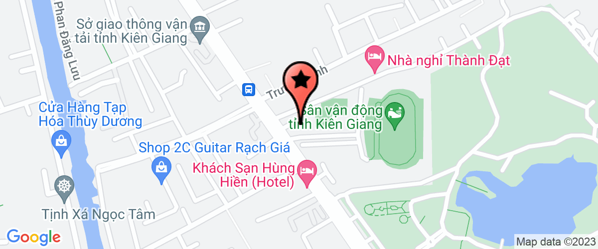 Bản đồ đến địa chỉ Công Ty Cổ Phần Bóng Đá Kiên Giang (Chuyển Đổi Từ Công Ty TNHH Một Thành Viên Bóng Đá Kienlong Bank