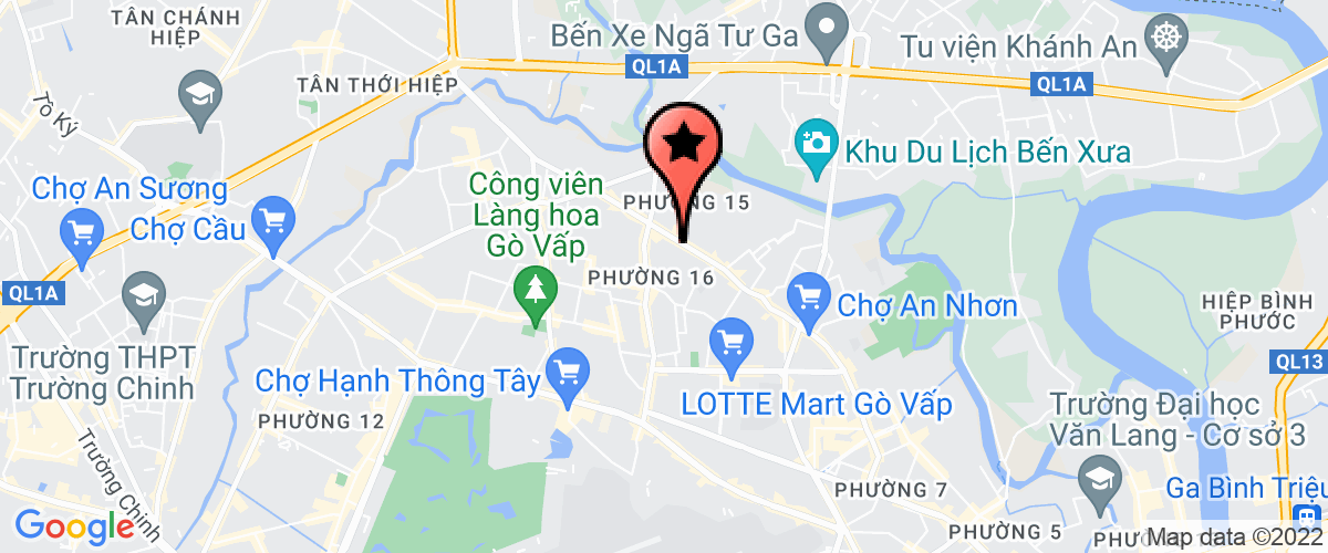 Bản đồ đến địa chỉ Công Ty TNHH Thương Mại Dịch Vụ Nhôm Kính Tân Đại Phát