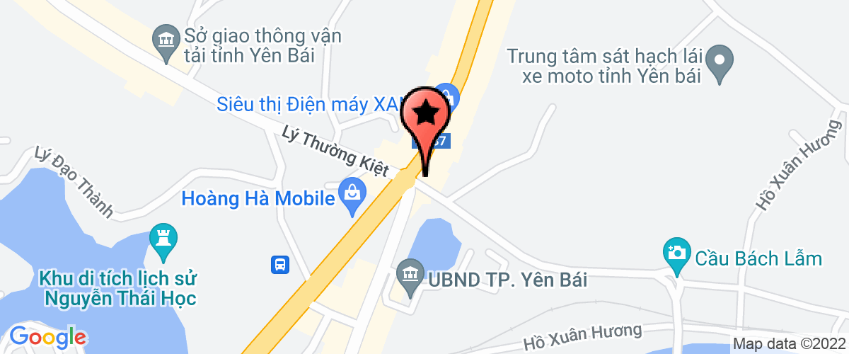 Bản đồ đến địa chỉ Công Ty TNHH Sơn Tra Yên Bái