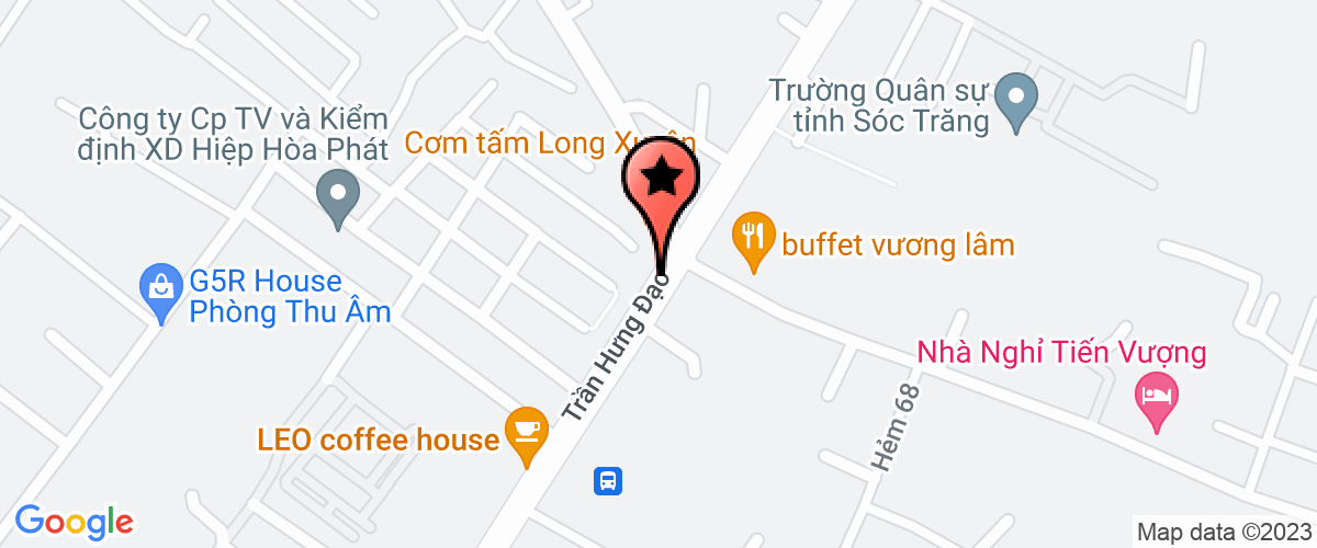 Bản đồ đến địa chỉ Ngân Hàng Thương Mại Cổ Phần Kiên Long Chi Nhánh Sóc Trăng