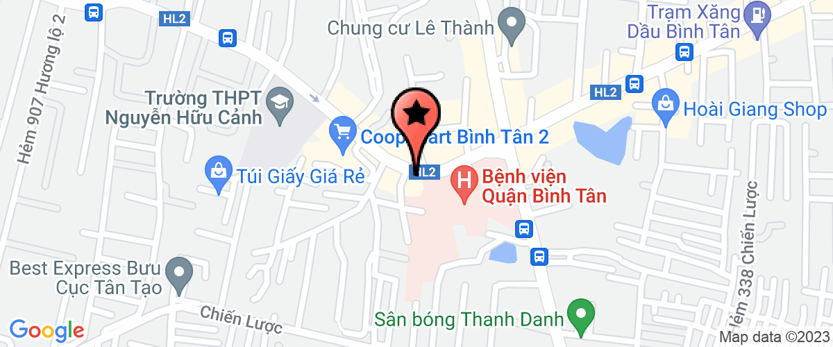 Bản đồ đến địa chỉ Công Ty TNHH Quảng Cáo Red Sun