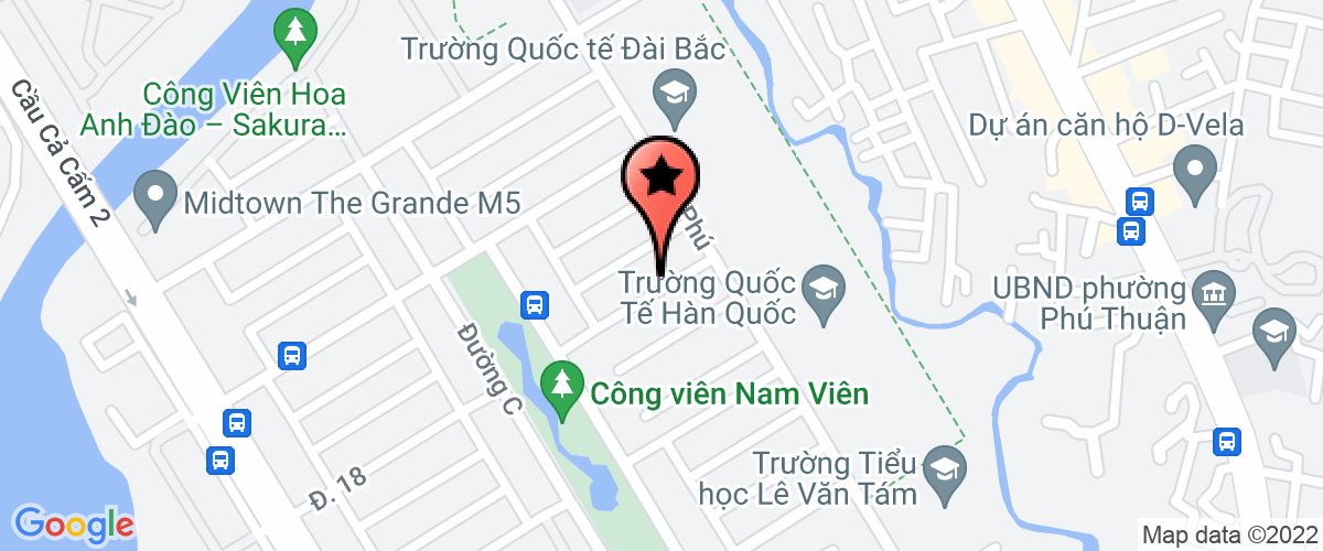 Bản đồ đến địa chỉ Công Ty TNHH Đầu Tư Central Capital