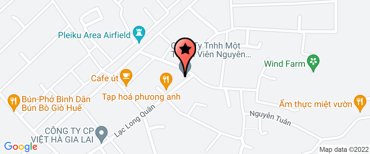 Bản đồ đến địa chỉ Công Ty TNHH Một Thành Viên Nguyên Phước Gia Lai