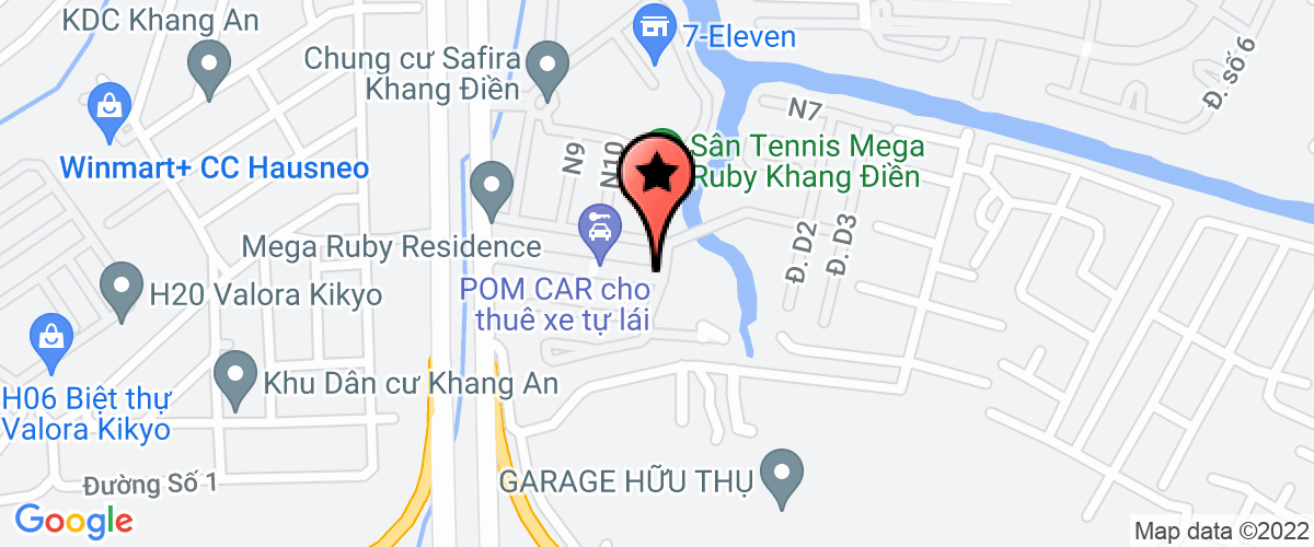 Bản đồ đến địa chỉ Công Ty TNHH Một Thành Viên Nhà Hàng Khách Sạn Phố Đông