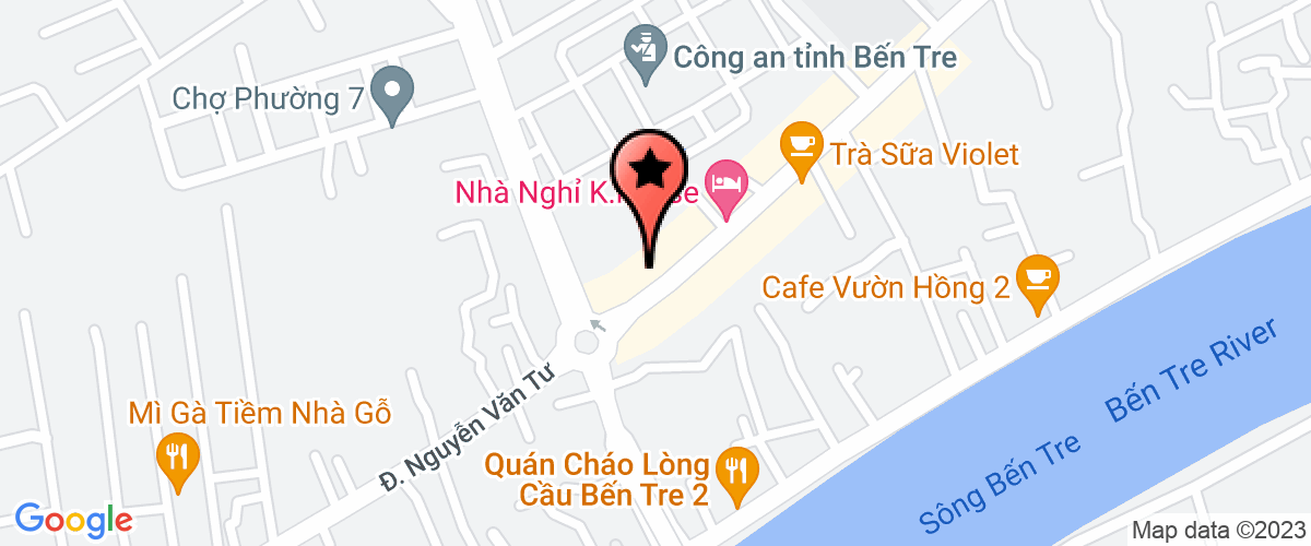 Bản đồ đến địa chỉ Chi Nhánh Công Ty TNHH Sản Xuất Kinh Doanh Tổng Hợp Đông á - Cơ Sở Sản Xuất Kẹo Dừa Bến Tre 04