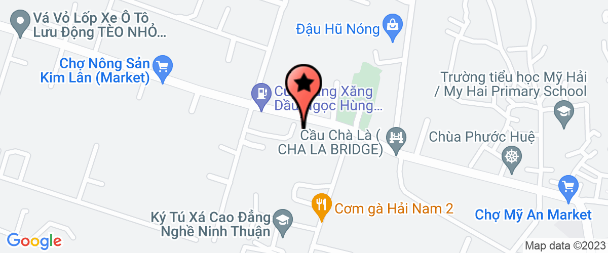 Bản đồ đến địa chỉ Chi nhánh Công ty TNHH Sản xuất-Thương mại và Dịch vụ Tâm Đan tại Ninh Thuận