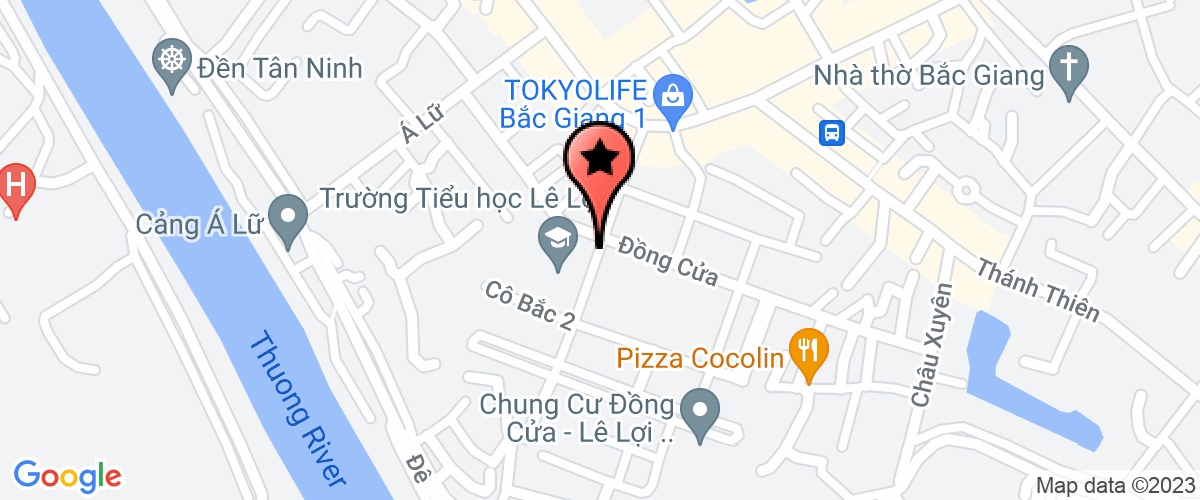 Bản đồ đến địa chỉ Văn Phòng Đại Diện Công Ty Cổ Phần Giao Nhận Quốc Tế Kunna Tại Bắc Giang