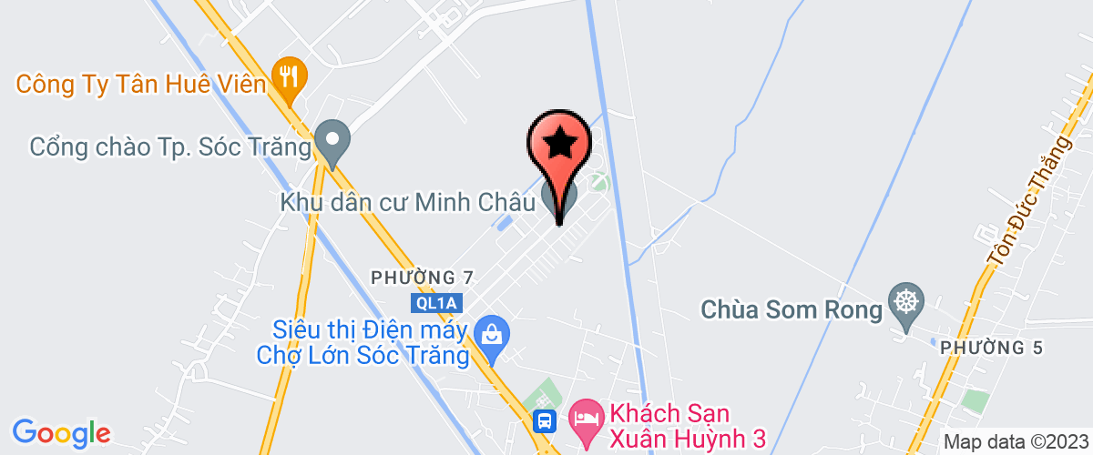 Bản đồ đến địa chỉ Chi Nhánh Công Ty TNHH Một Thành Viên Kiến Xuất Đại