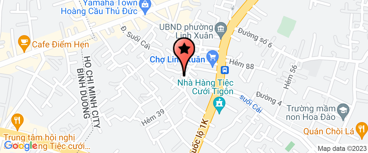 Bản đồ đến địa chỉ Văn Phòng Đại Diện Công Ty TNHH Thiên Nhân Phát
