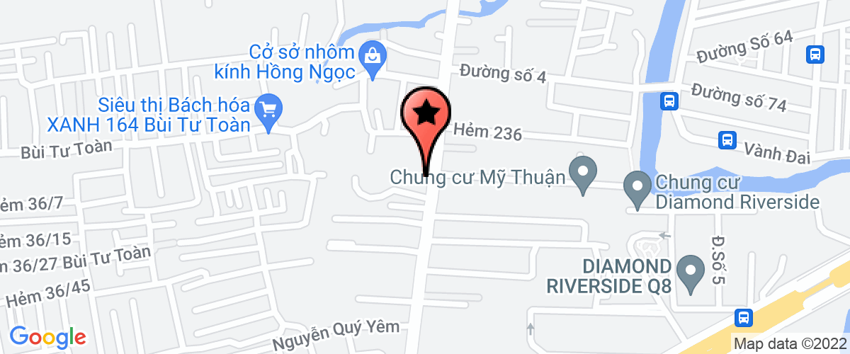 Bản đồ đến địa chỉ Cty TNHH Một Thành Viên Sản Xuất Thương Mại Dịch Vụ Phẩm Tín