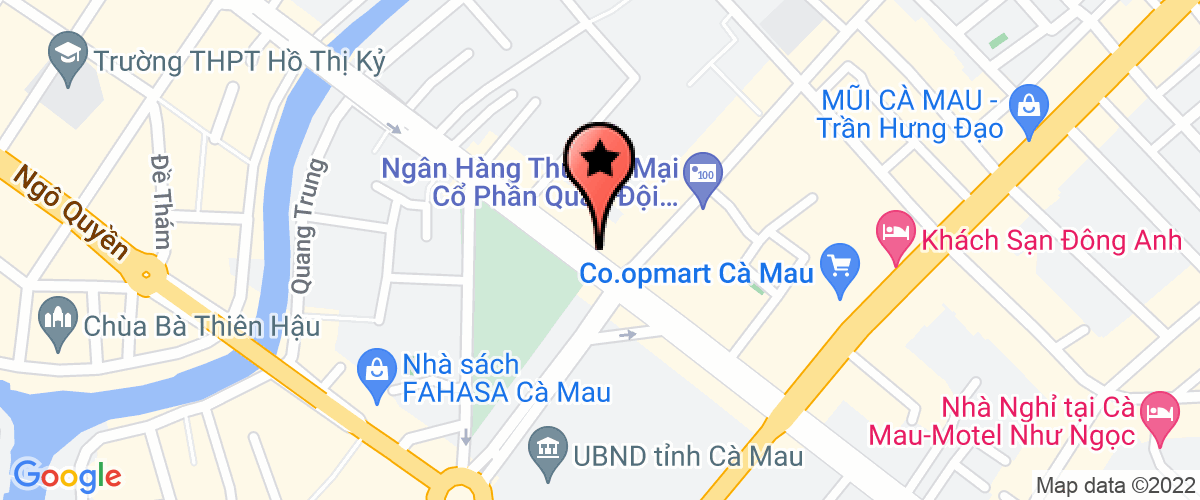 Bản đồ đến địa chỉ Công Ty TNHH Nga Phát Cà Mau