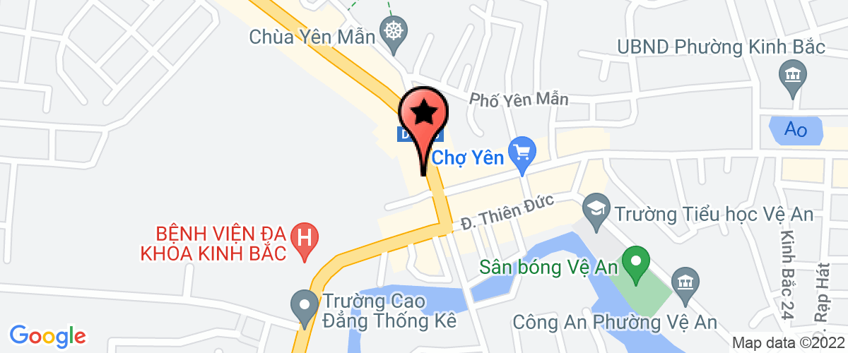 Bản đồ đến địa chỉ Công Ty TNHH Long Nga Bắc Ninh