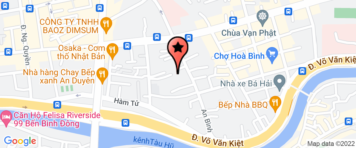 Bản đồ đến địa chỉ Công Ty TNHH Dịch Vụ Du Lịch Nhà Hàng Hậu Giang