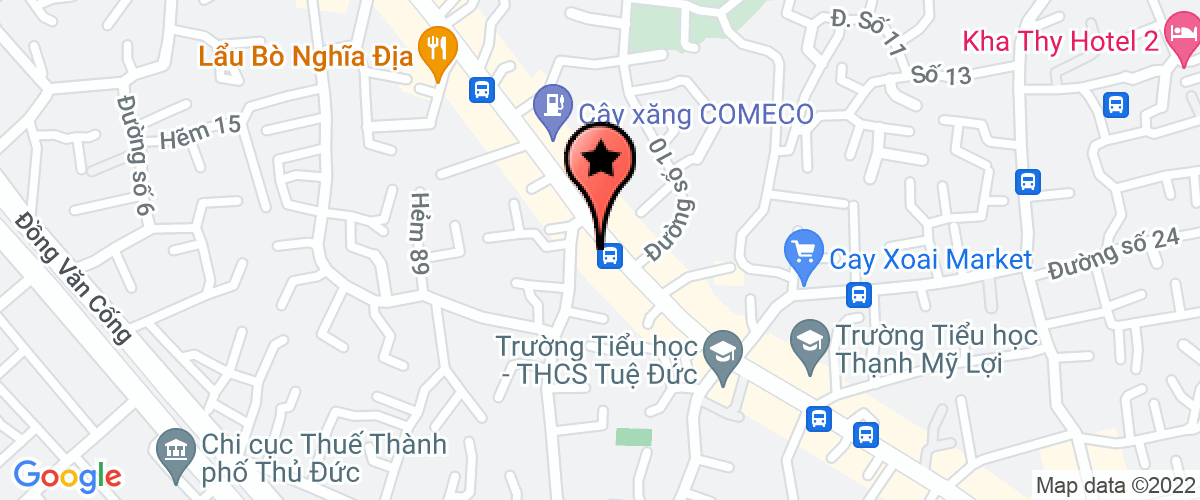 Bản đồ đến địa chỉ Công Ty TNHH Cầm Đồ Toàn Tân Phát