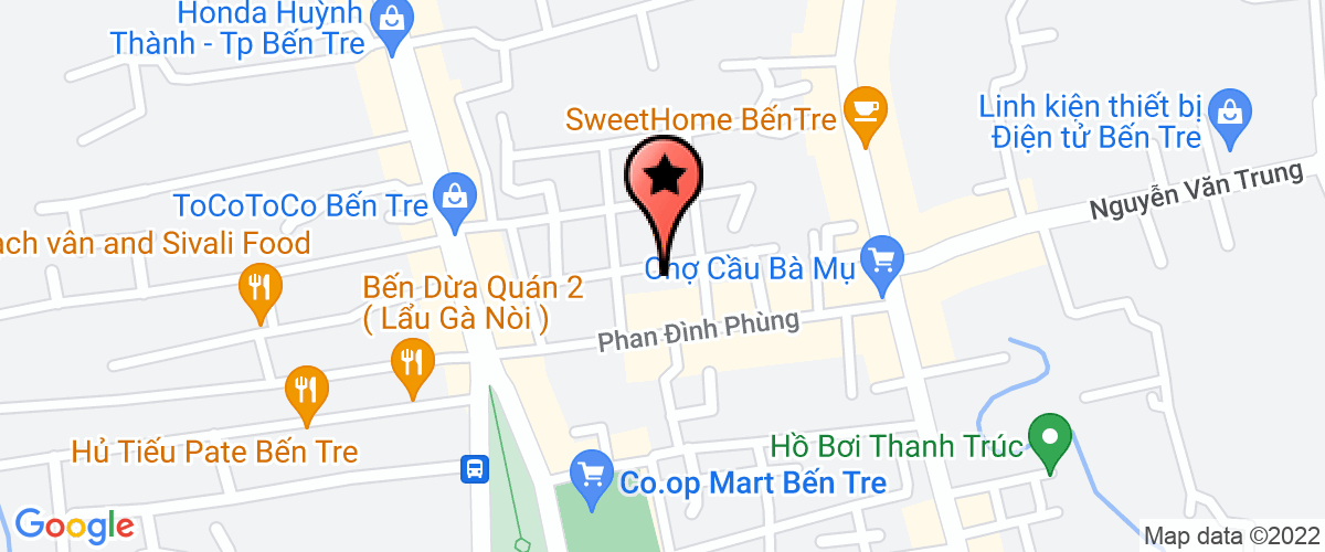 Bản đồ đến địa chỉ Công Ty Trách Nhiệm Hữu Hạn Đầu Tư Xây Dựng Nam Quốc