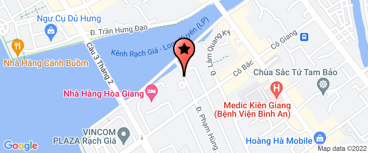 Bản đồ đến địa chỉ Công Ty Trách Nhiệm Hữu Hạn Đồng Tiến Phát Kiên Giang