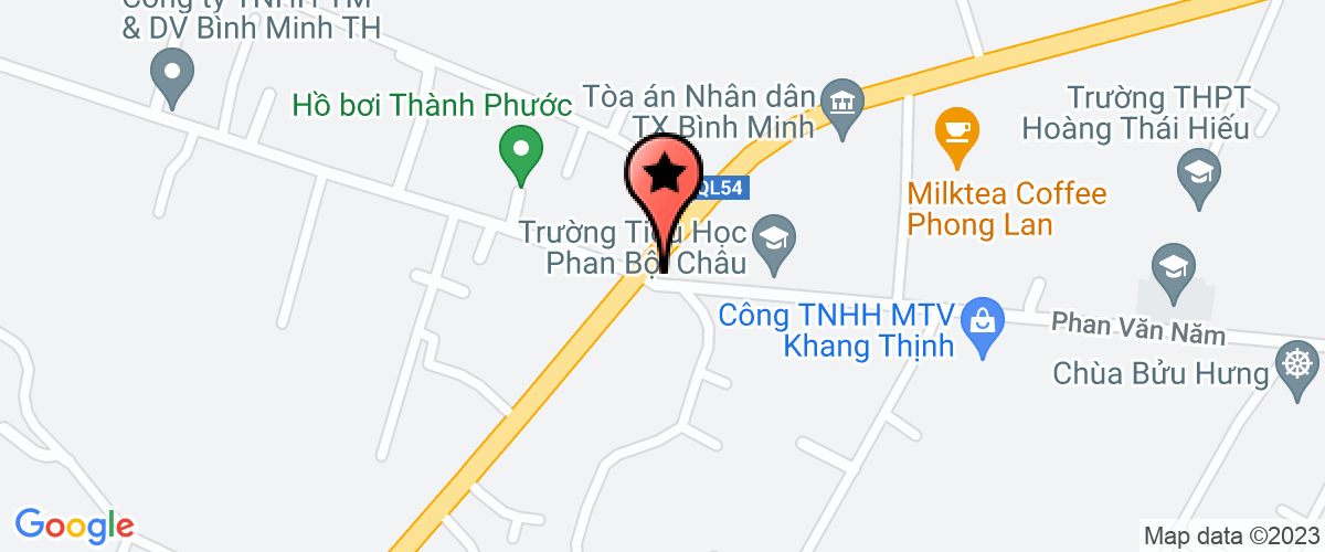 Bản đồ đến địa chỉ Công Ty TNHH MTV Xây Dựng Quốc Hải Bình Minh
