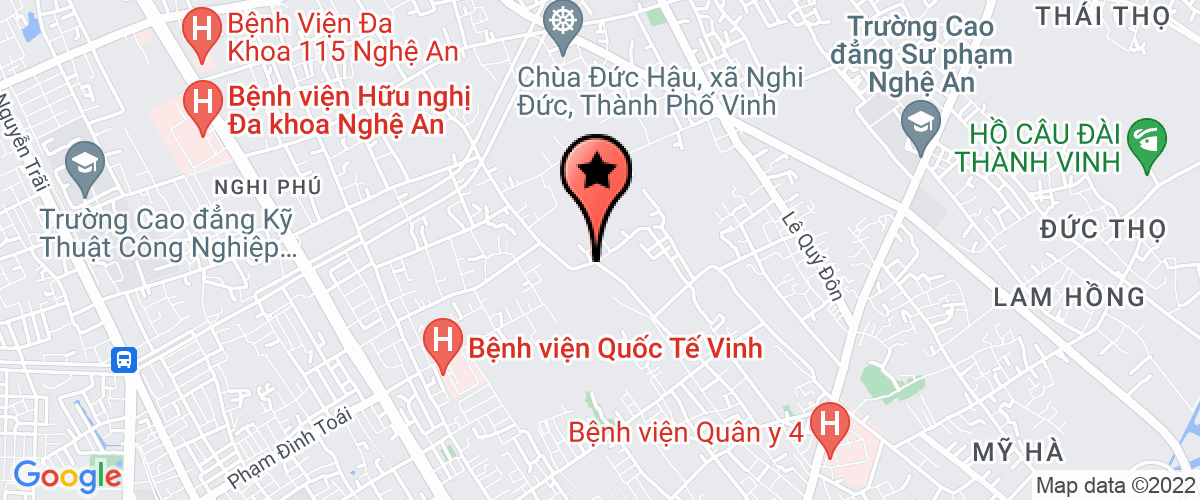 Bản đồ đến địa chỉ Công Ty Trách Nhiệm Hữu Hạn Một Thành Viên Điện Nước Số 1