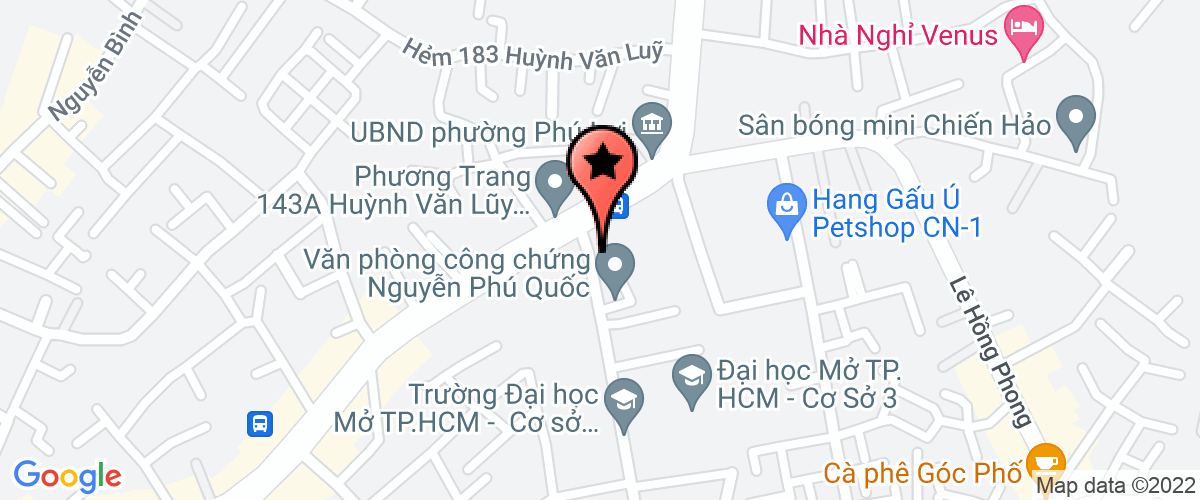 Bản đồ đến địa chỉ Công Ty TNHH Kinh Doanh Thương Mại Dịch Vụ Hiệp Thành