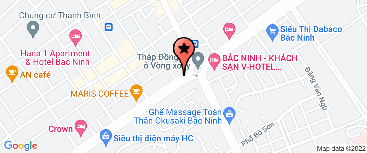 Bản đồ đến địa chỉ Công Ty TNHH Siêu Thị Mini Kmart - Chi Nhánh Tại Tỉnh Bắc Ninh