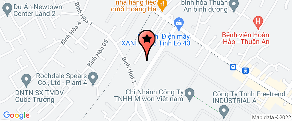 Bản đồ đến địa chỉ Công Ty TNHH Thương Mại Dịch Vụ Nguyễn Thành Chương