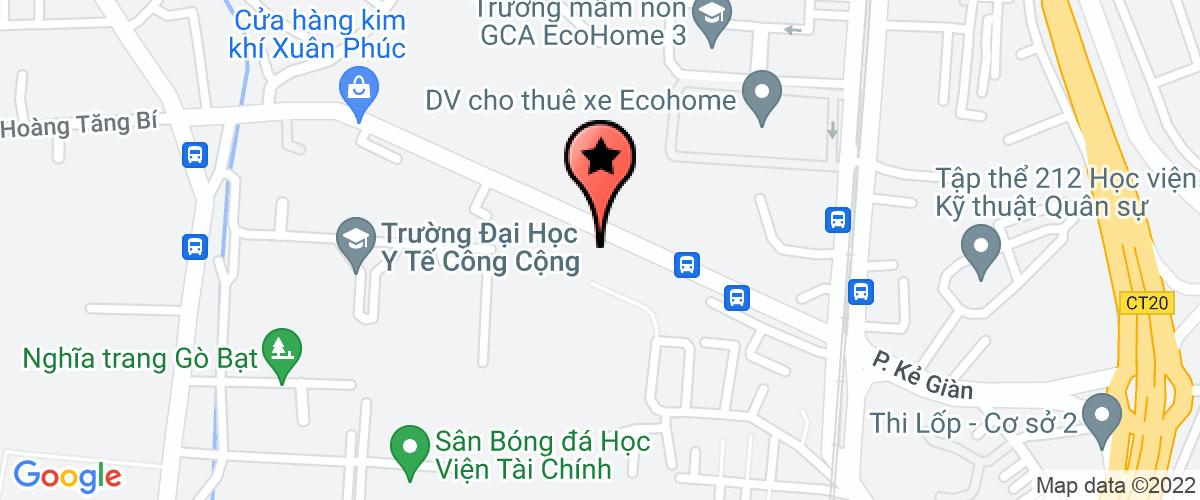 Bản đồ đến địa chỉ Chi Nhánh Hà Nội - Công Ty TNHH Sơn Dura Việt Nam