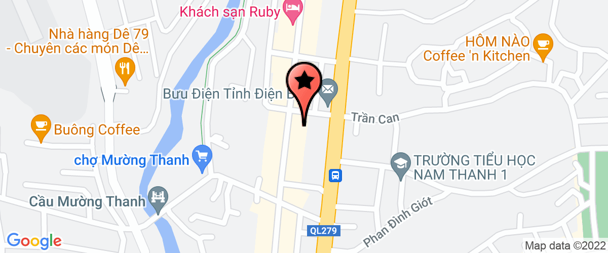 Bản đồ đến địa chỉ Công Ty TNHH MTV Hải Vân Điện Biên