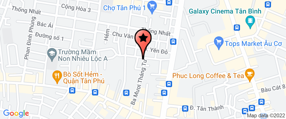 Bản đồ đến địa chỉ Công Ty TNHH Vận Tải Du Lịch Hải Ngọc