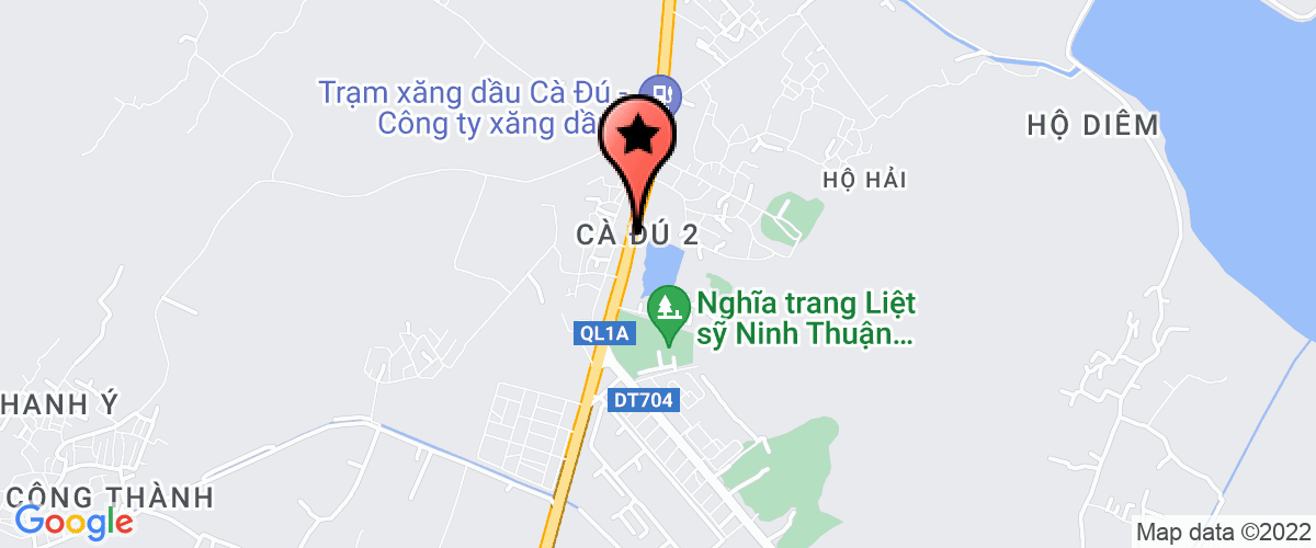Bản đồ đến địa chỉ Công Ty TNHH Yến Sào An Thành Phát Ninh Thuận
