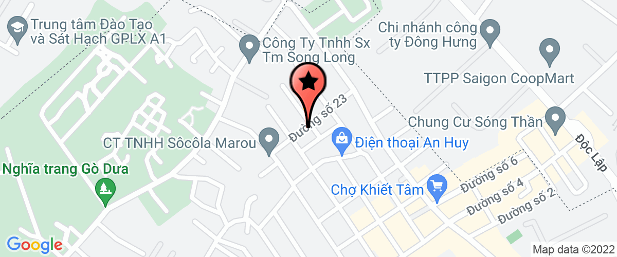 Bản đồ đến địa chỉ Công Ty TNHH Sản Xuất Thương Mại Tổng Hợp Trần Gia