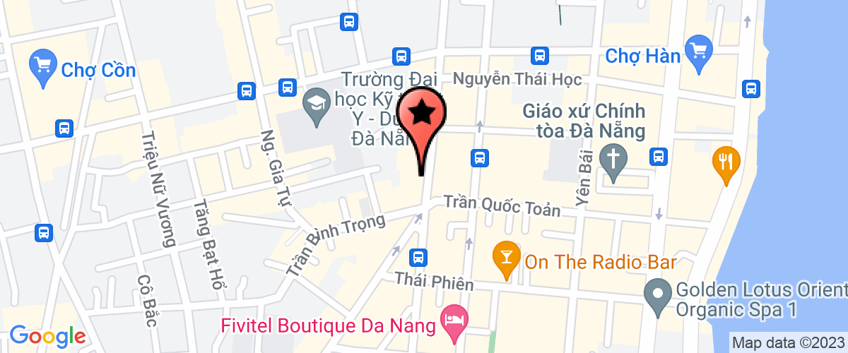 Bản đồ đến địa chỉ Chi Nhánh Đà Nẵng - Công Ty TNHH Một Thành Viên Sản Xuất Thương Mại Phúc Thịnh